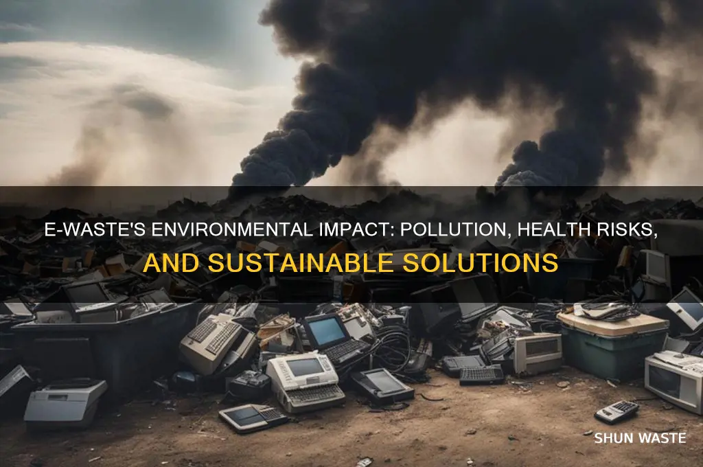 what can e waste cause the environment
