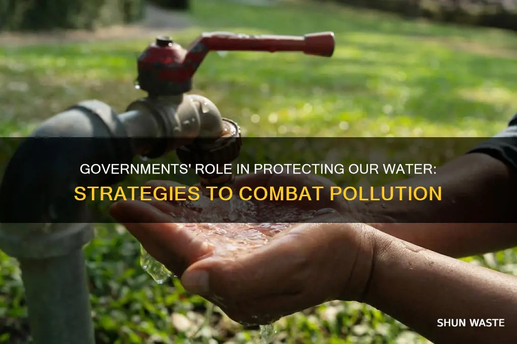 what can governments do to improve freshwater pollution