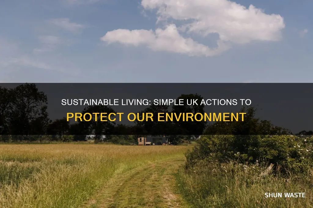 what can i do to help the environment uk