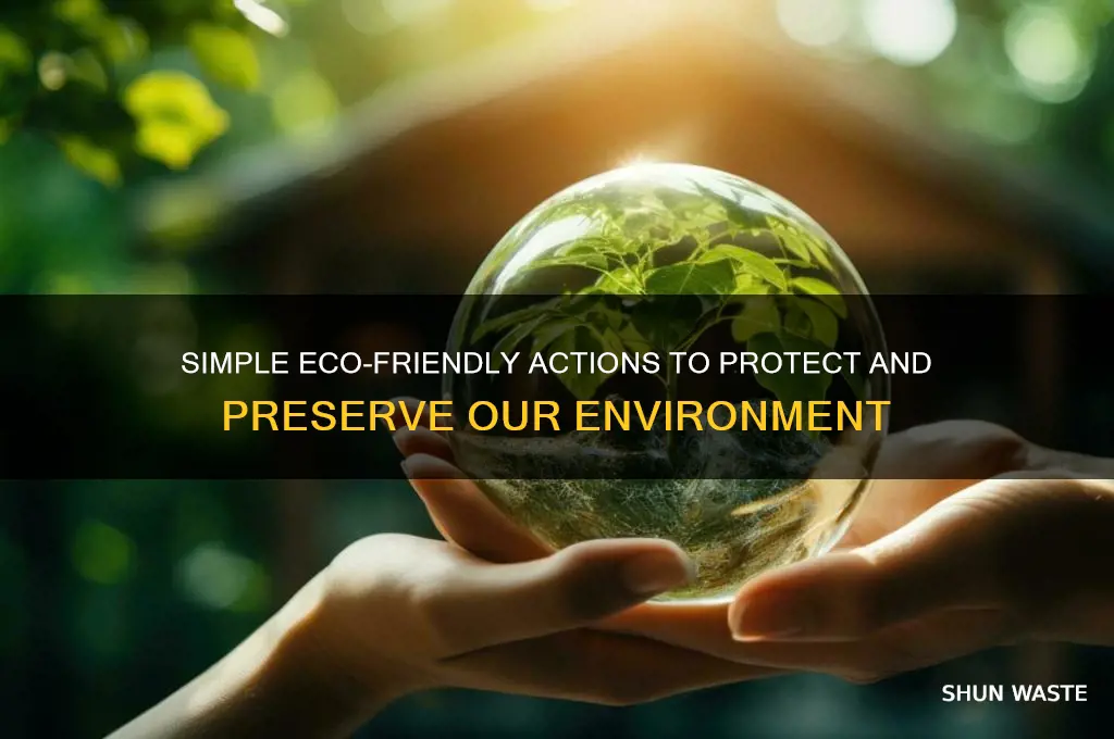 what can i do to save my environment