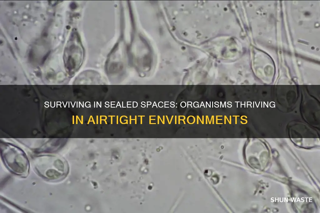 what can live in air tight environment
