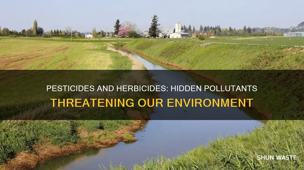 what can pesticides and herbicides pollute