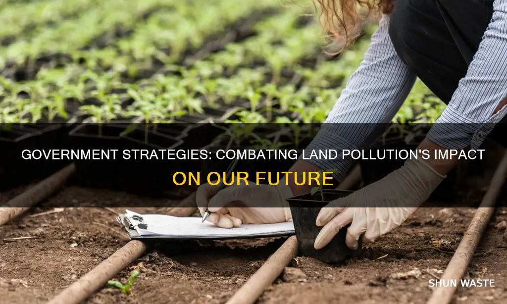 what can the government do to stop land pollution