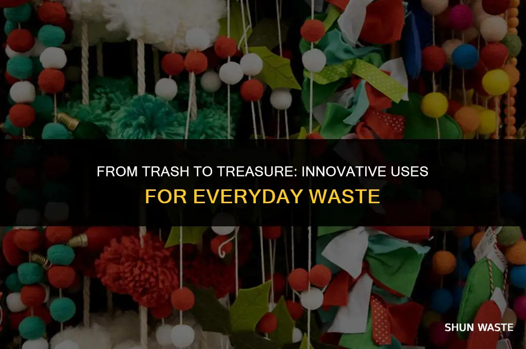 what can waste be used for