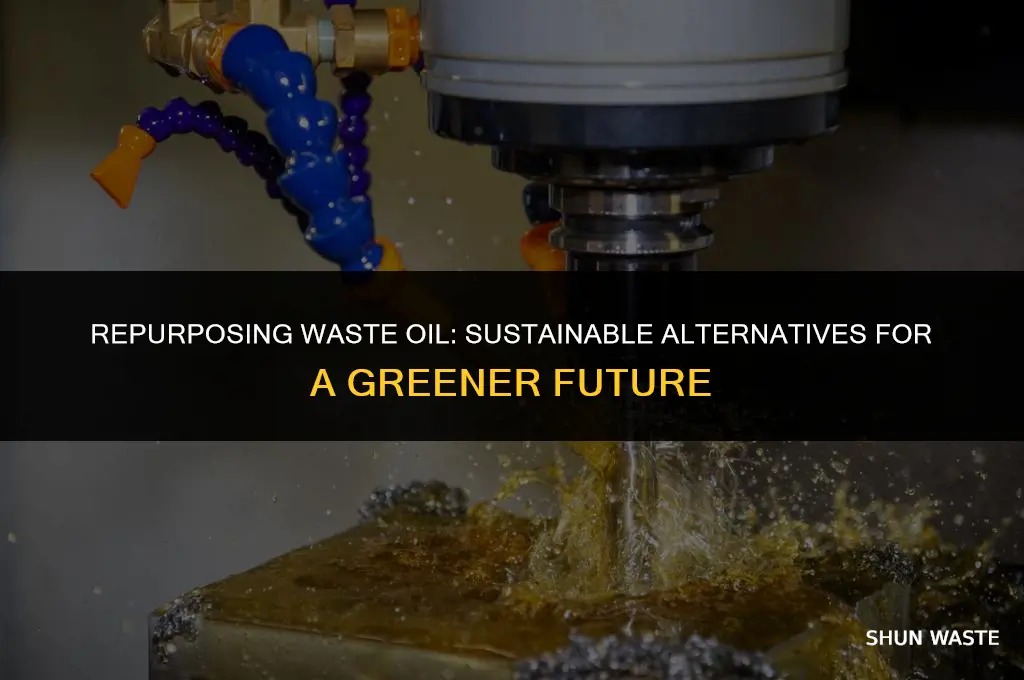 what can waste oil be used for