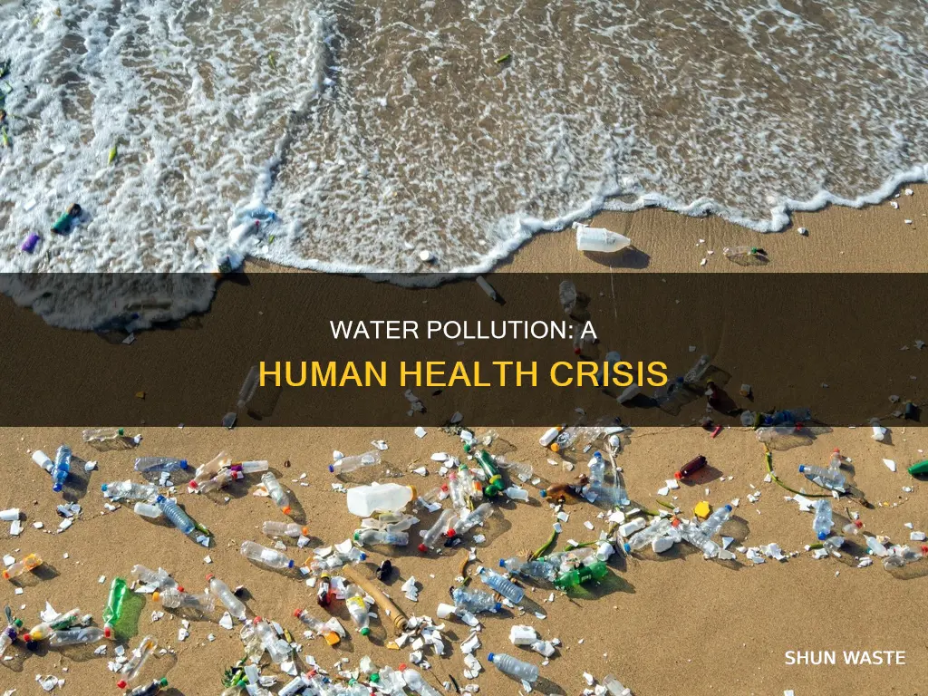 what can water pollution do to humans