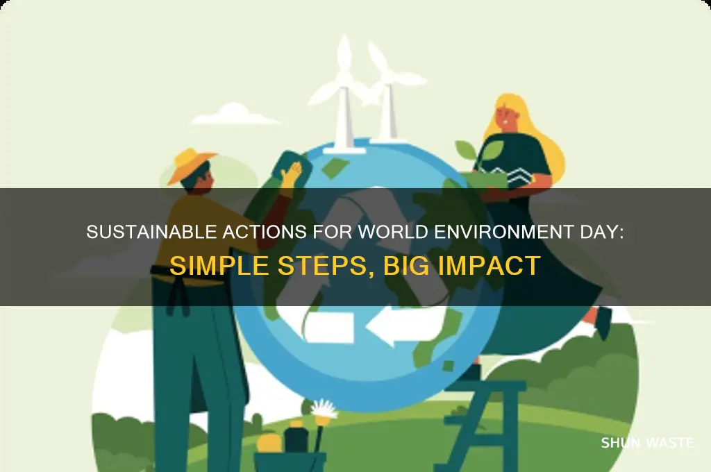 what can we do for world environment day