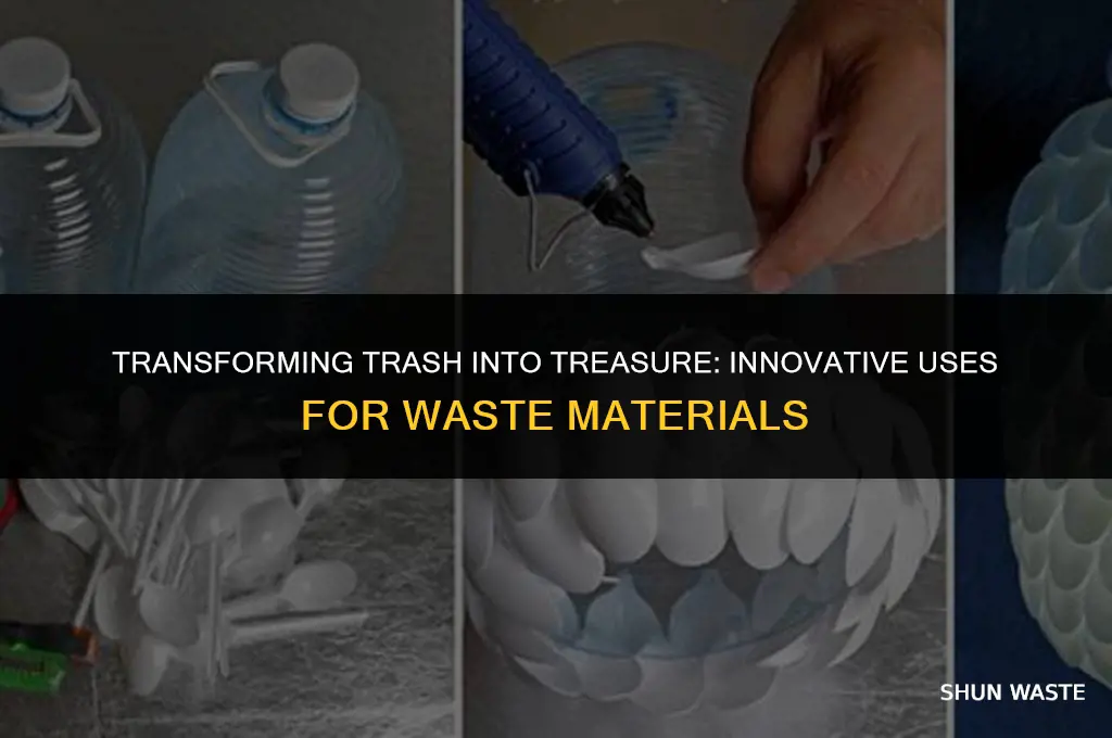 what can we do with waste materials