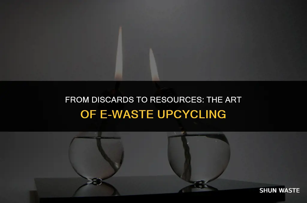what can we make from e waste