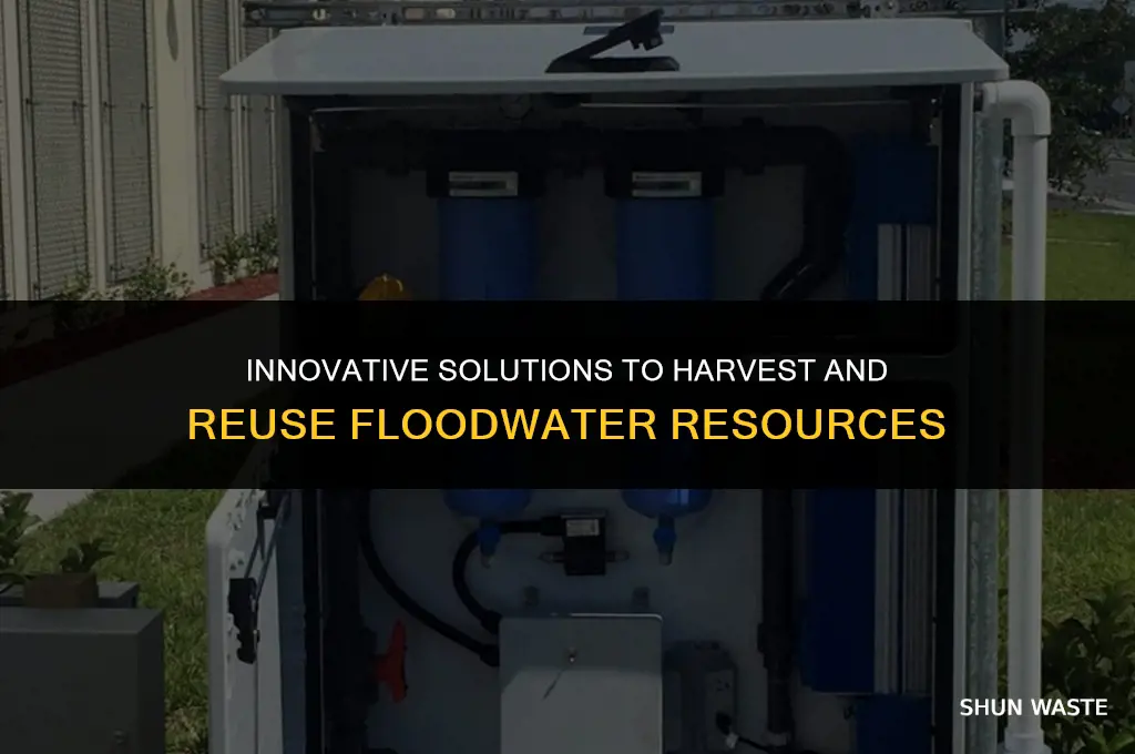 what can you build to not waste flooded water