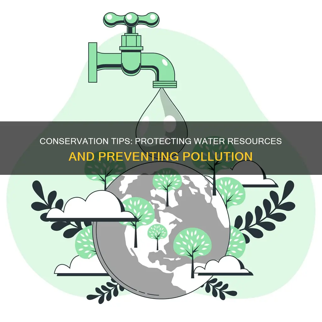 what can you do to save water and prevent pollution