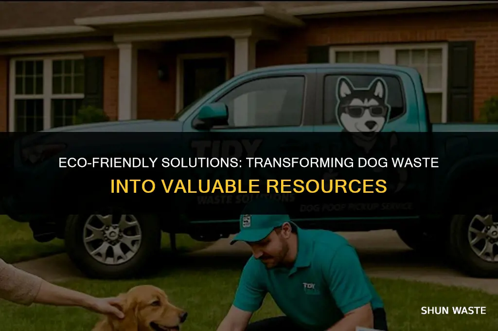 what can you do with dog waste