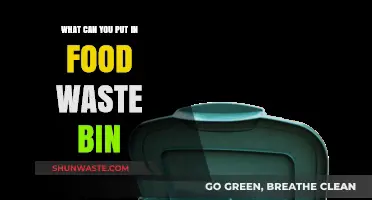 Eco-Friendly Disposal: A Guide to Food Waste Bin Contents