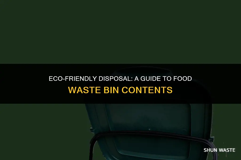 what can you put in food waste bin