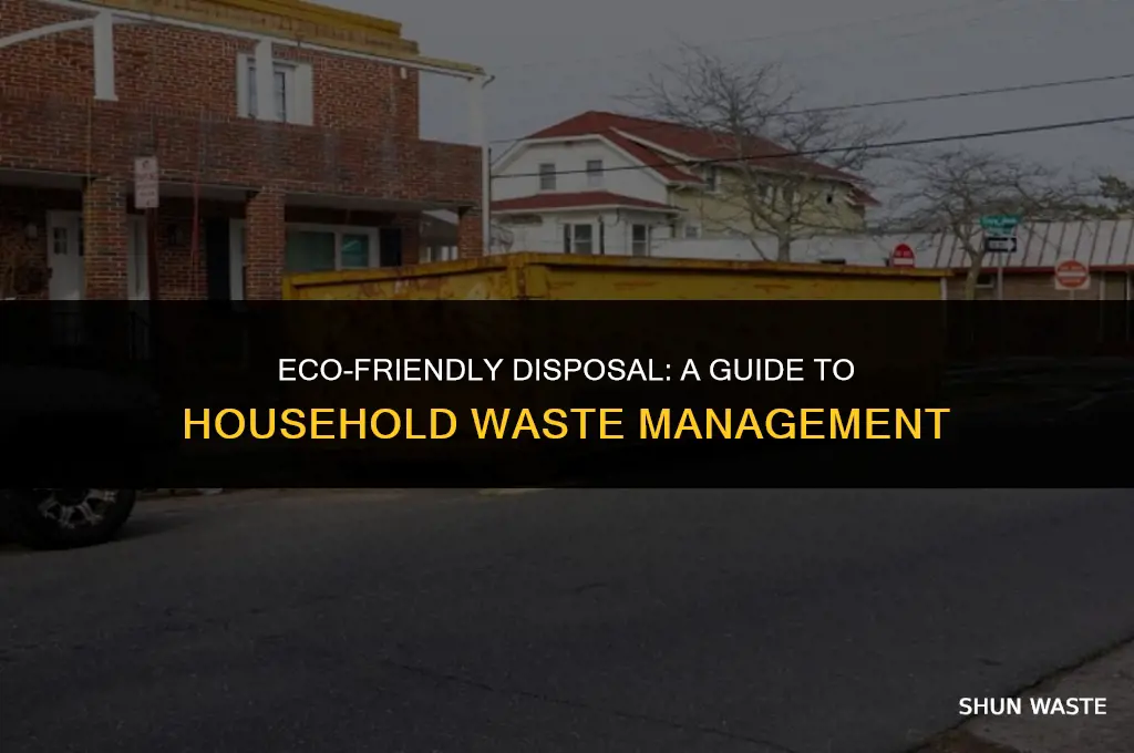 what can you put in household waste