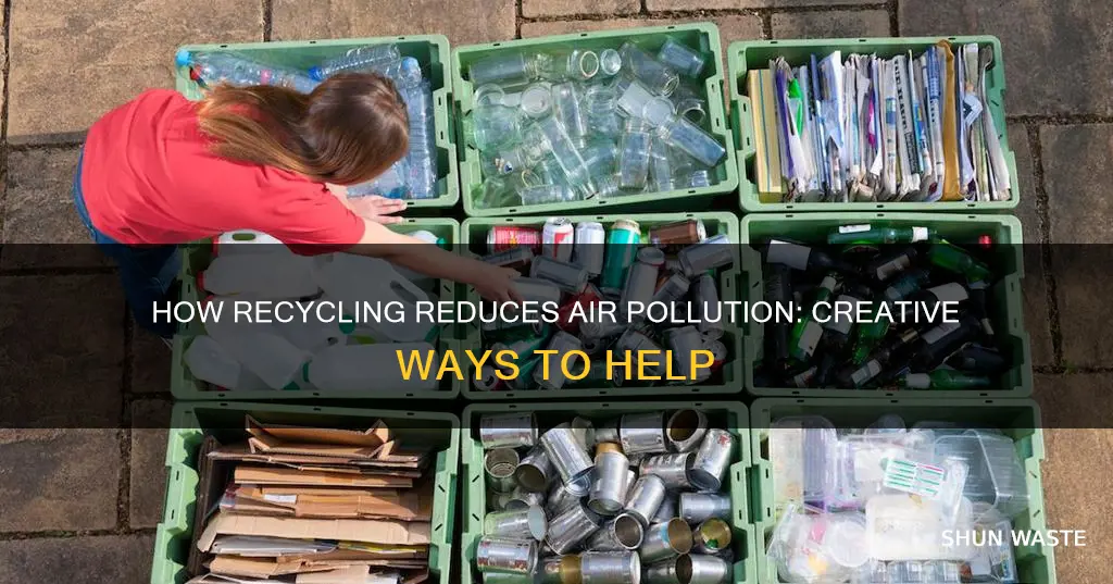 what can you recycle to help with air pollution