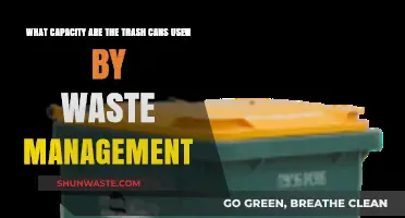 Exploring the Capacity of Waste Management's Trash Cans