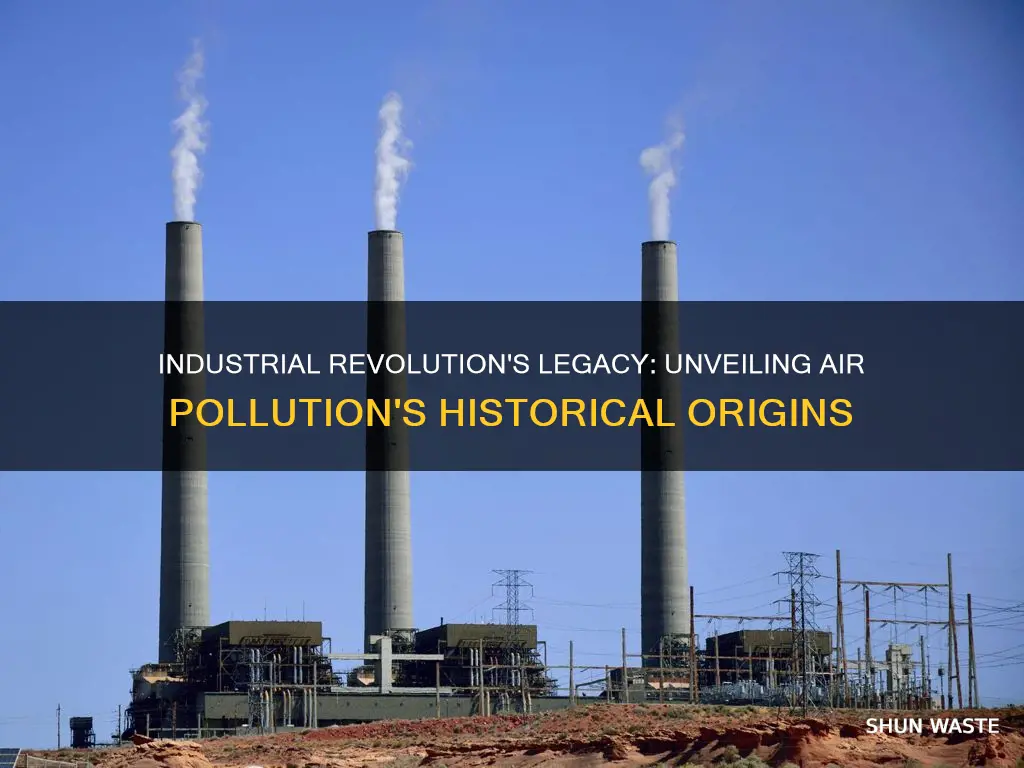 what causes air pollution during the industrial revolution