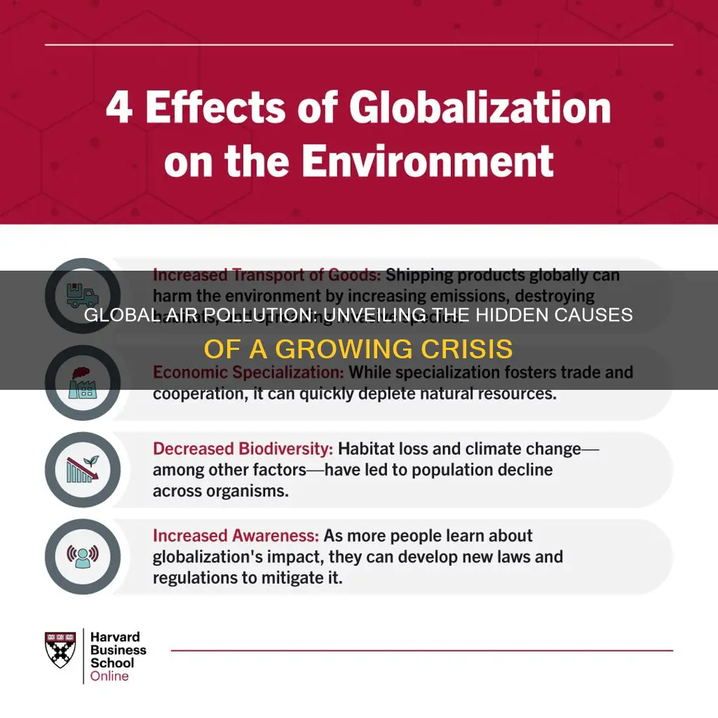 what causes air pollution in globilazation