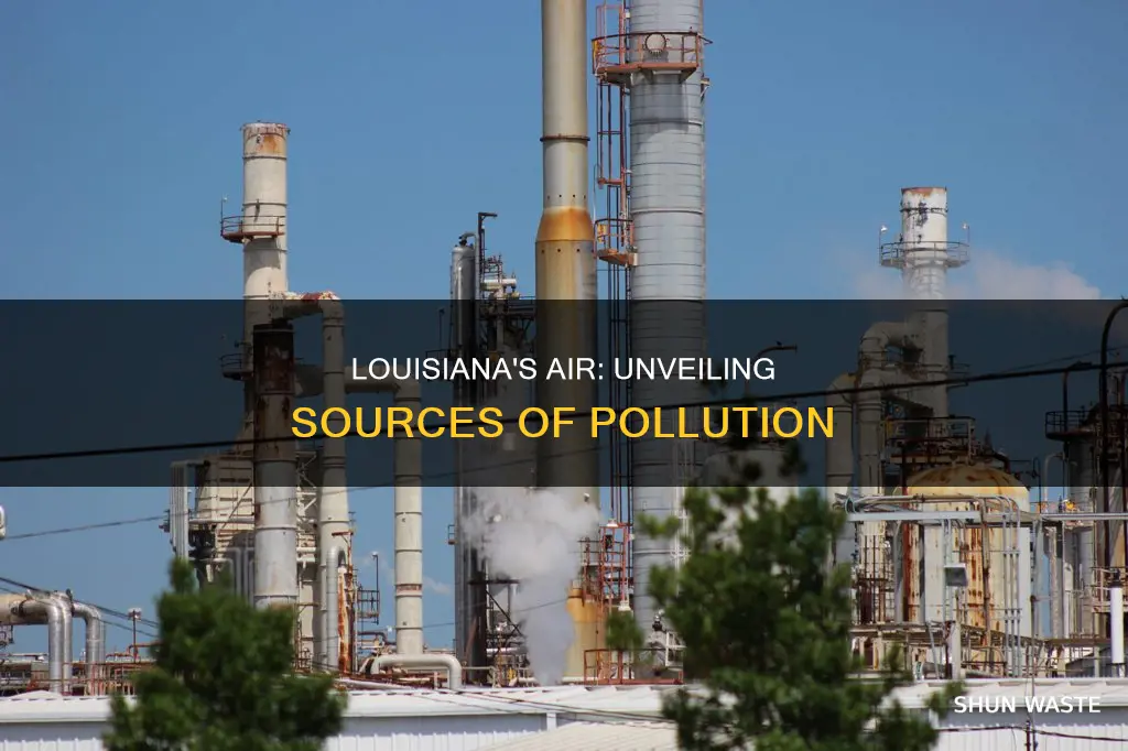 what causes air pollution in louisiana