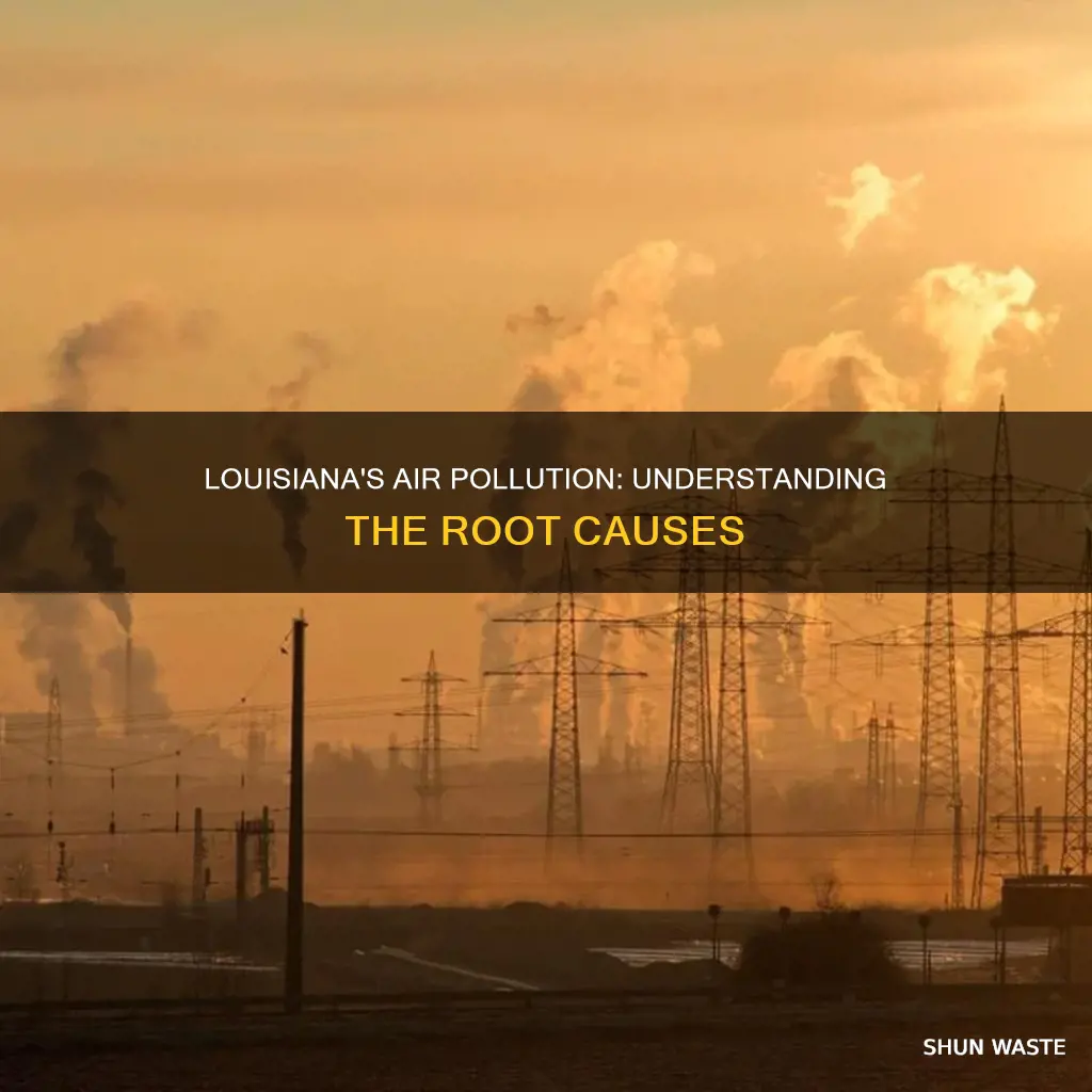 what causes air pollution in louisiana