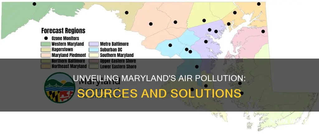 what causes air pollution in maryland