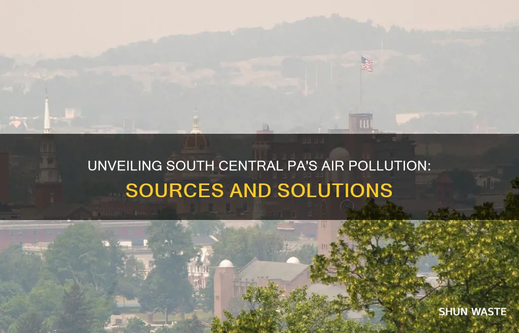 what causes air pollution in south central pa