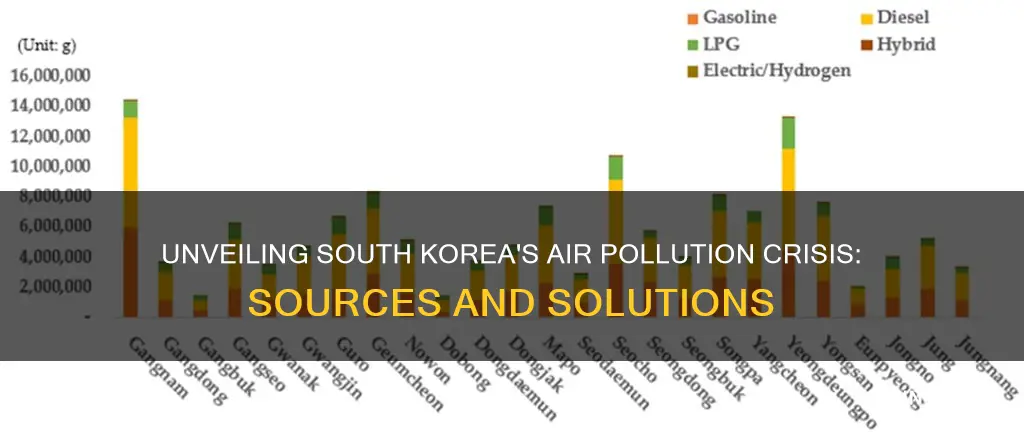 what causes air pollution in south korea