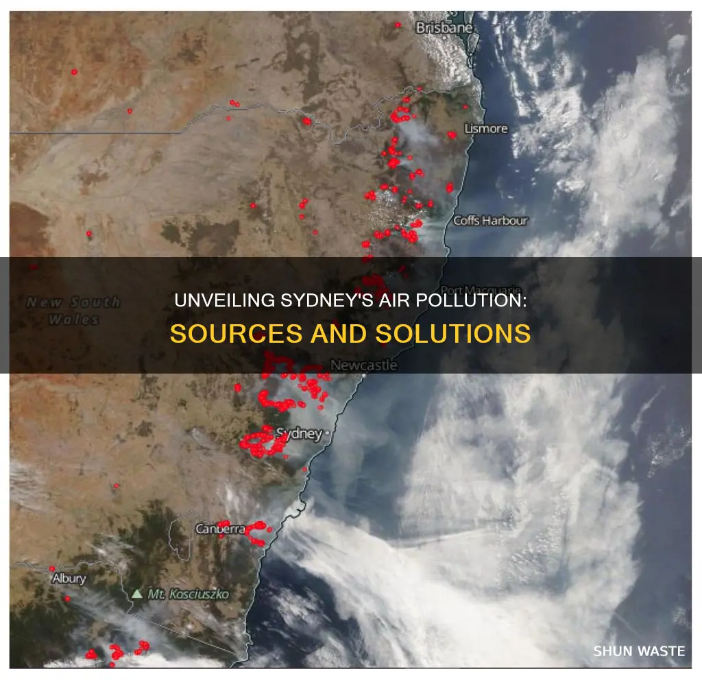 what causes air pollution in sydney