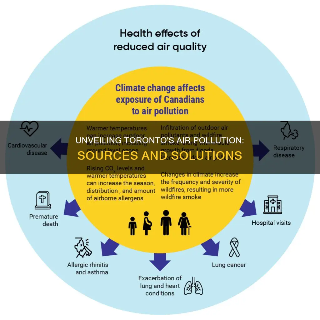 what causes air pollution in toronto