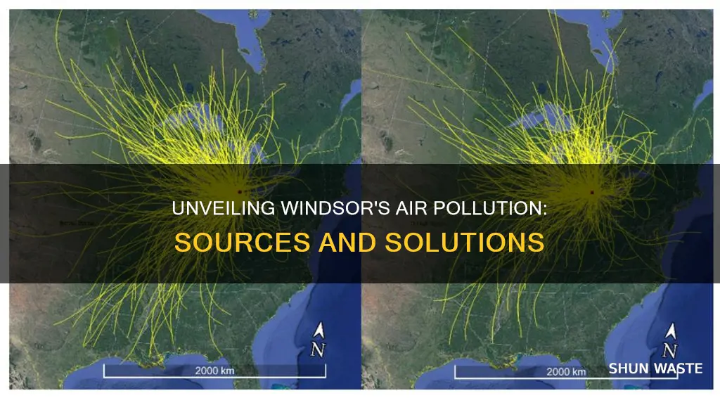 what causes air pollution in windsor