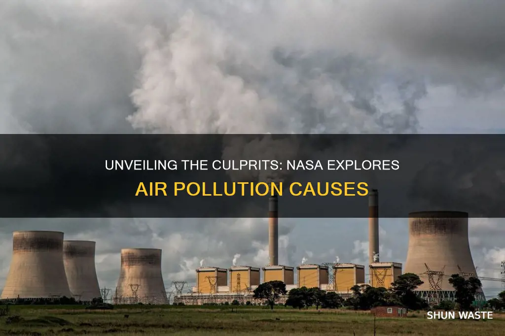 what causes air pollution nasa