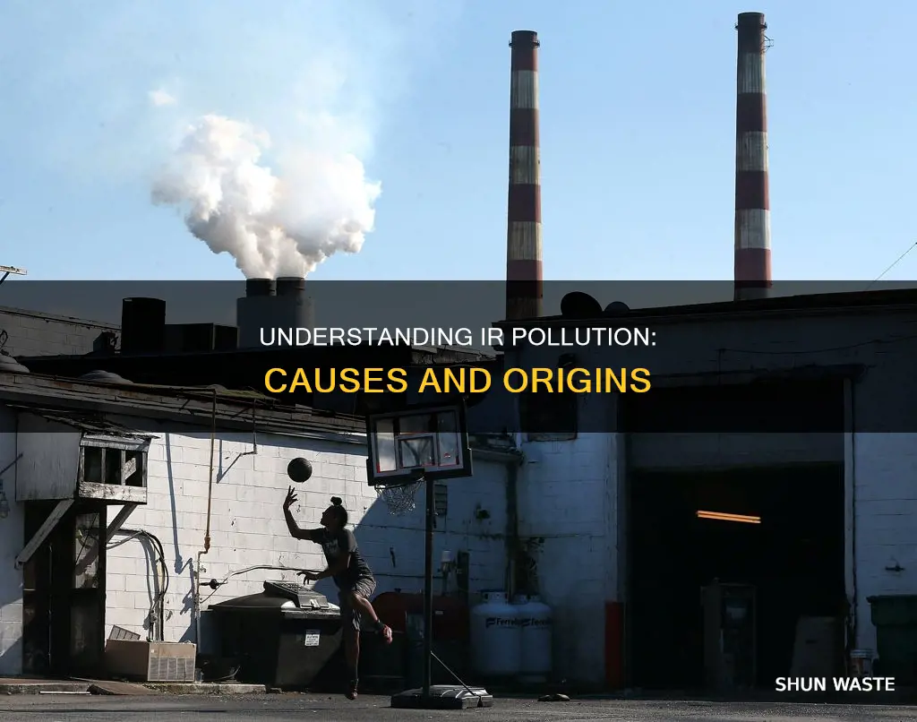 what causes ir pollution