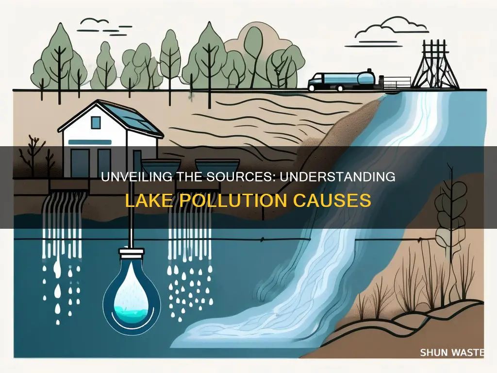 what causes lake pollution