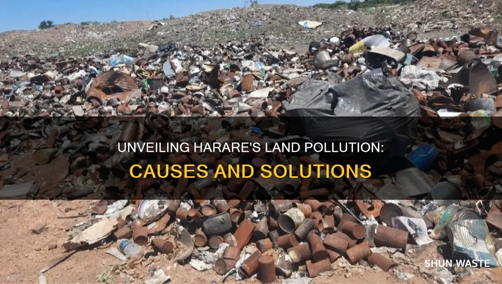 what causes land pollution in harare