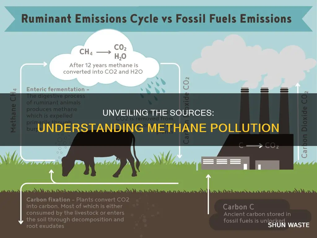 what causes methane pollution