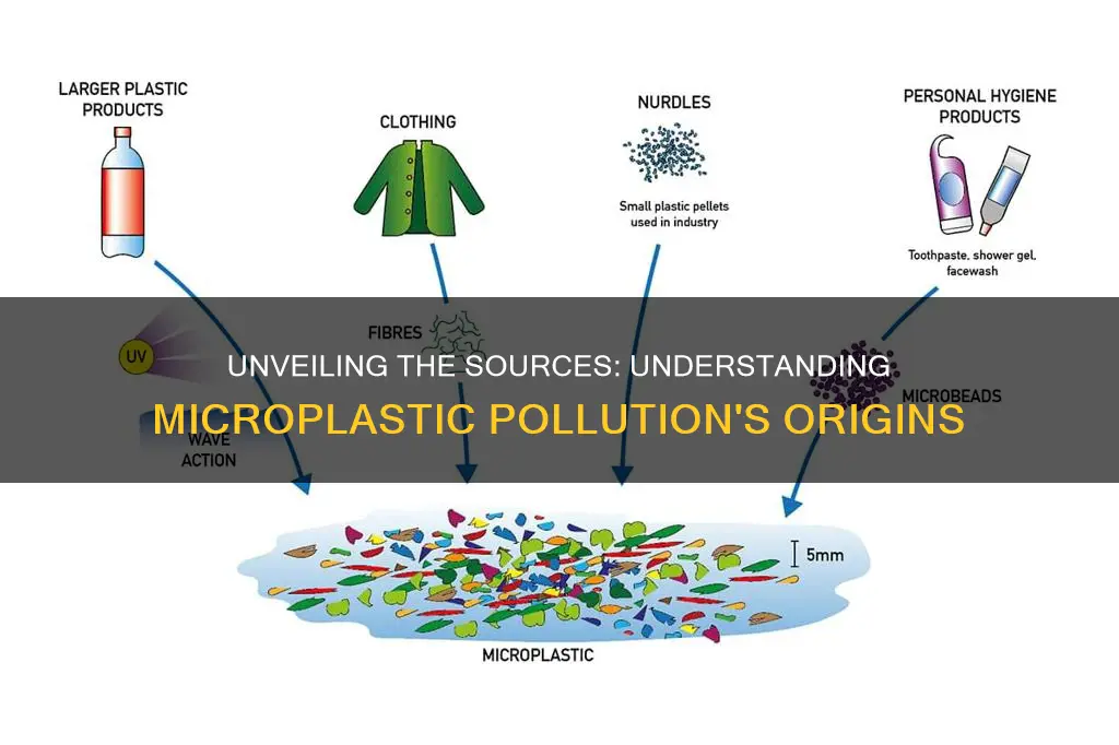 what causes microplastic pollution