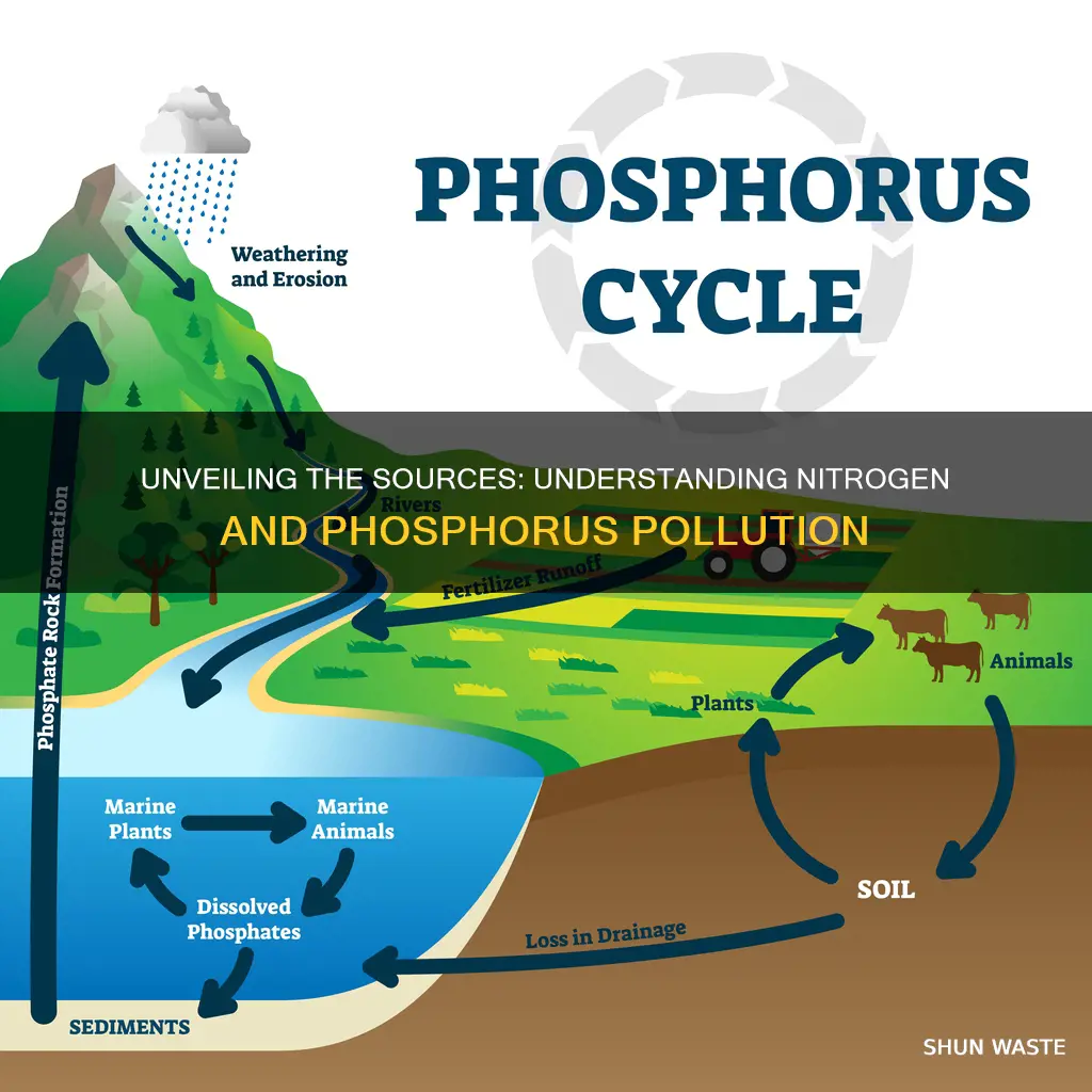 what causes nitrogen and phosphorus pollution