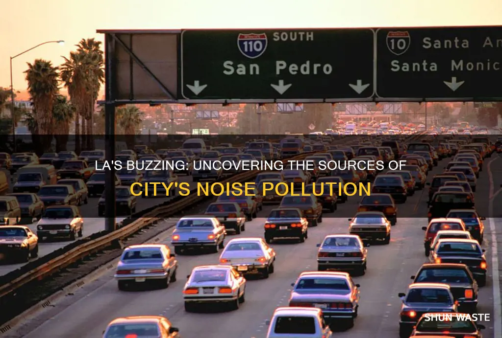 what causes noise pollution in los angeles