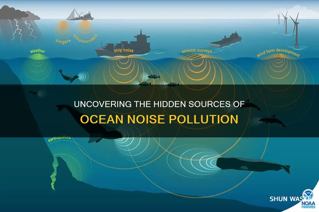 what causes noise pollution in the ocean