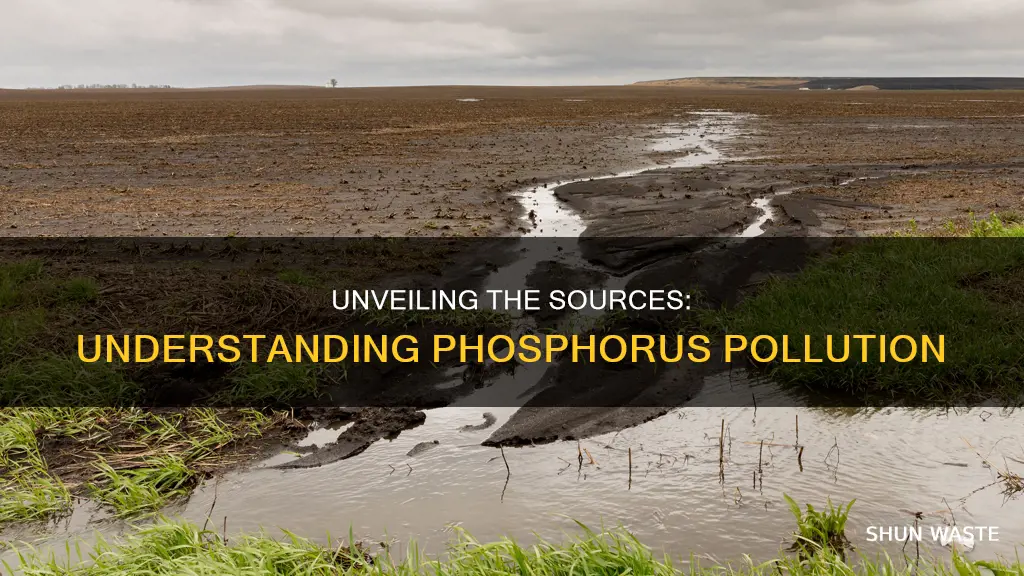 what causes phosphorus pollution