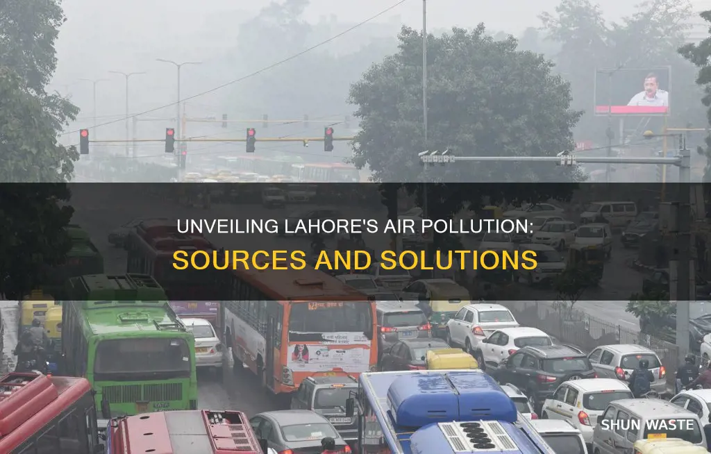 what causes the air pollution in lahore