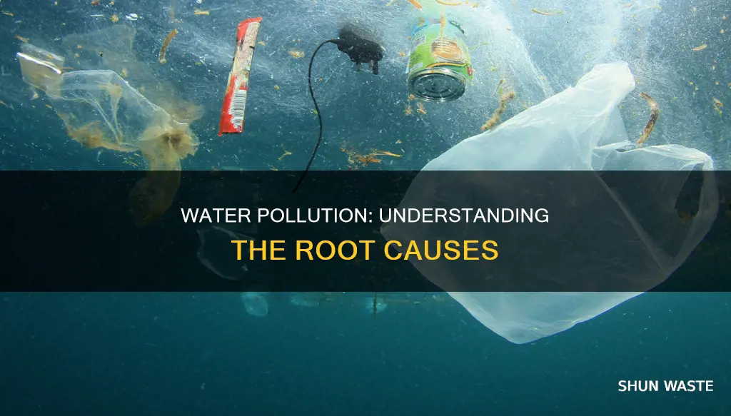what causes the problem of water pollution