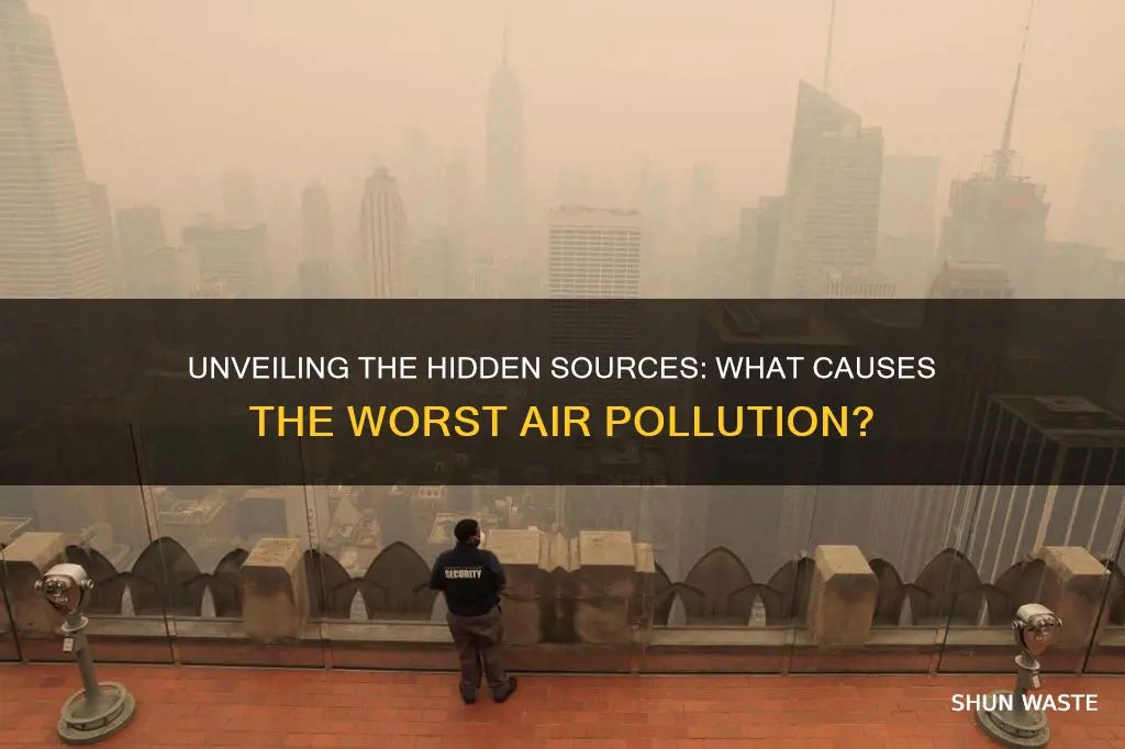 what causes the worst air pollution