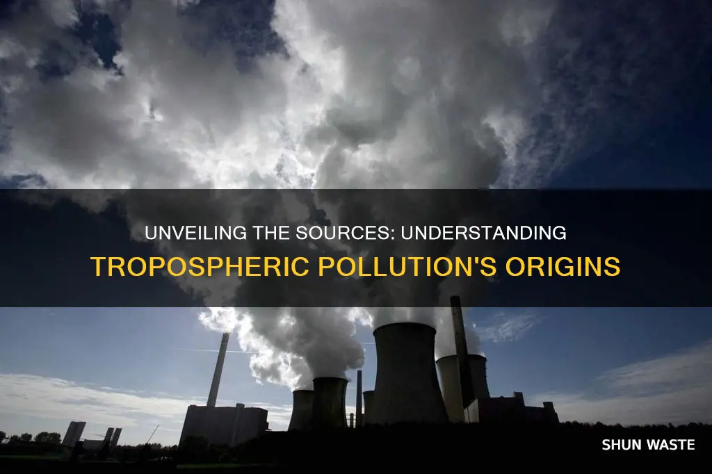 what causes tropospheric pollution