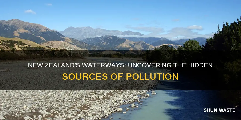 what causes water pollution in new zealand