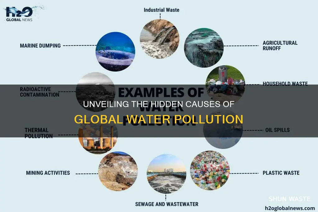 what causes water pollution in the world