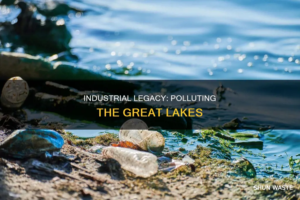 what causesed pollution in the great lakes