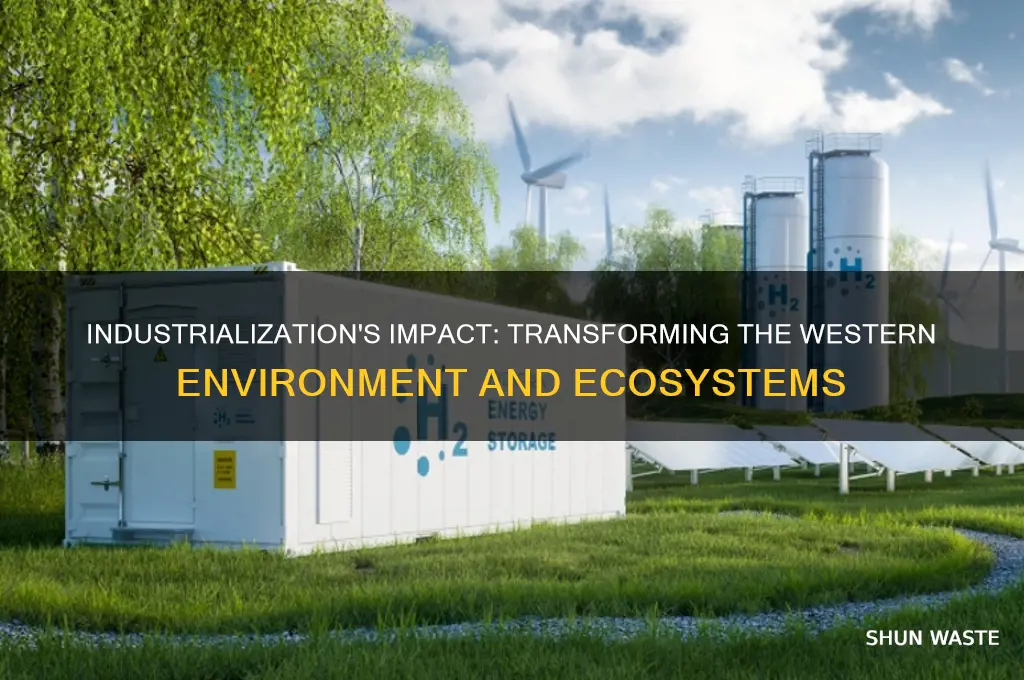 what changes did industrialization cause to the western environment