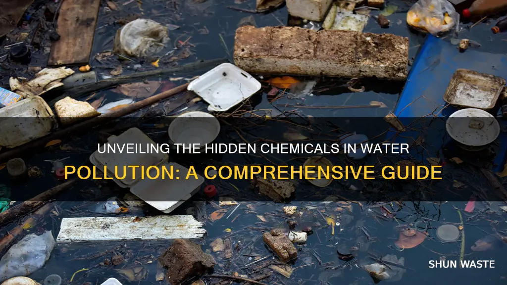 what che icals are found in water pollution